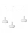 UMMO TORNI A3 white triple ceiling lamp TOM311P2