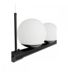 Pendant lamps - UMMO LIGNE black pendant lamp with LED strip LIG222P61 - product 3