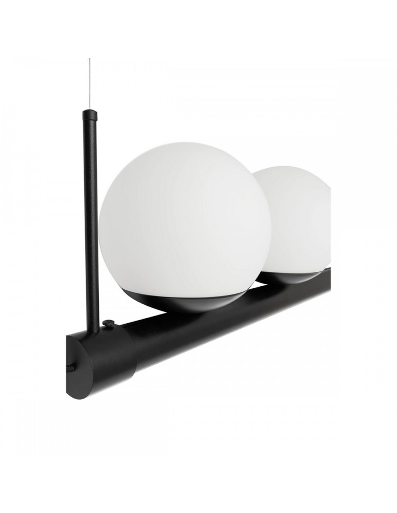 Pendant lamps - UMMO LIGNE black pendant lamp with LED strip LIG222P61 - product kolory-swiatla.pl 3