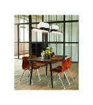 Pendant lamps - UMMO LIGNE black pendant lamp with LED strip LIG222P61 - product 4