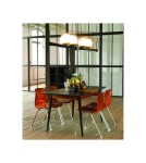 Pendant lamps - UMMO LIGNE black pendant lamp with LED strip LIG222P61 - product 5