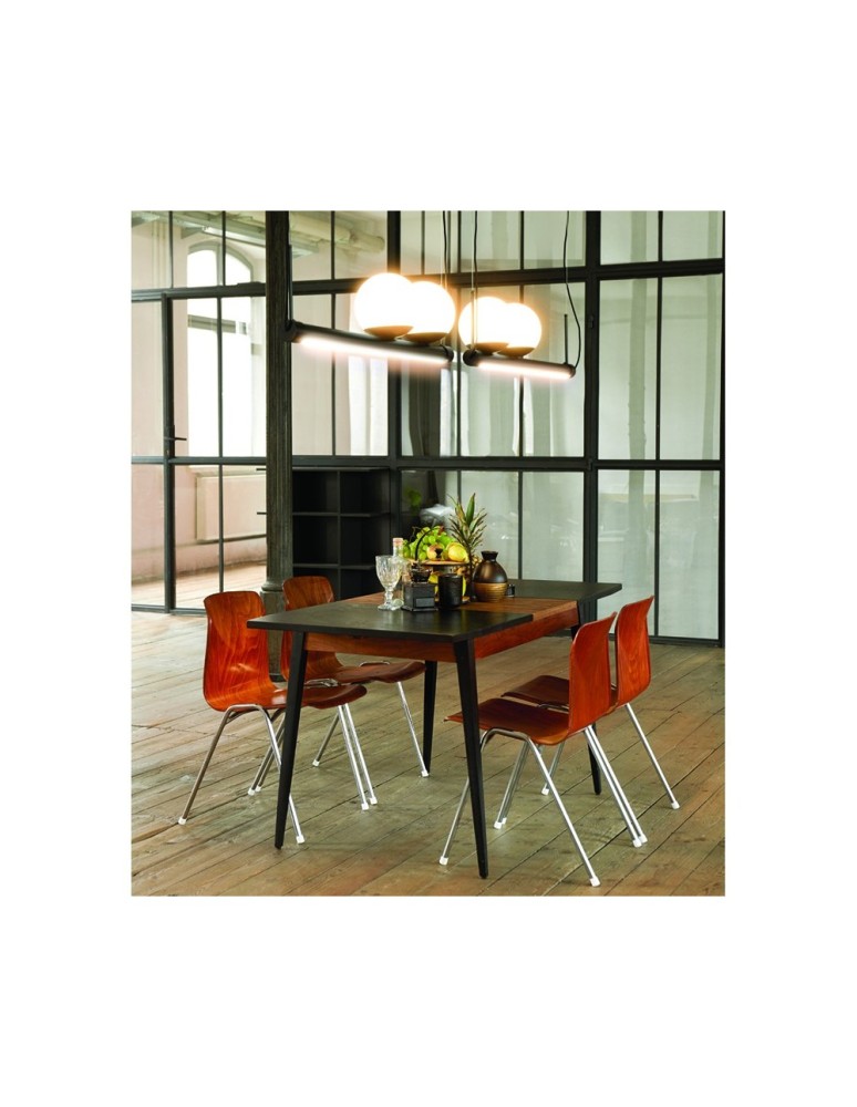 Pendant lamps - UMMO LIGNE black pendant lamp with LED strip LIG222P61 - product kolory-swiatla.pl 6