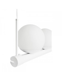 UMMO LIGNE white pendant lamp with LED strip LIG211P61 - product 2