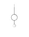 UMMO ISUULLA A black ceiling pendant lamp ISA122P0.