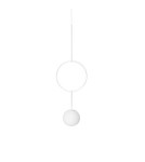 Pendant lamps - UMMO ISUULLA A white ceiling pendant lamp ISA111P0 - product 1