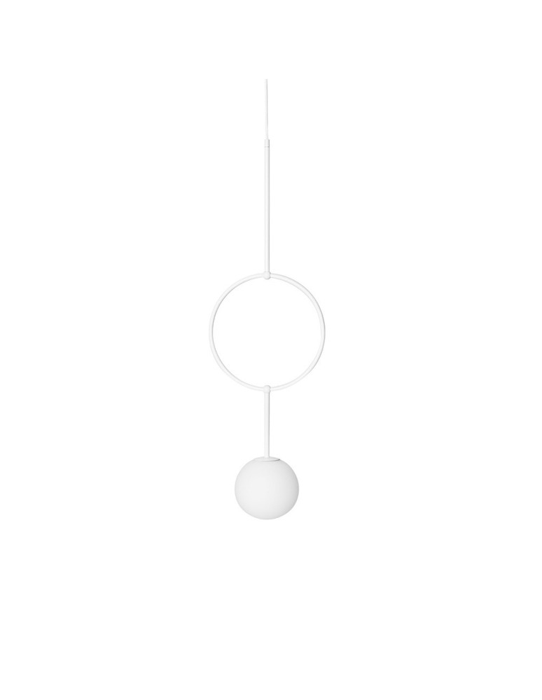 Pendant lamps - UMMO ISUULLA A white ceiling pendant lamp ISA111P0 - product kolory-swiatla.pl 1