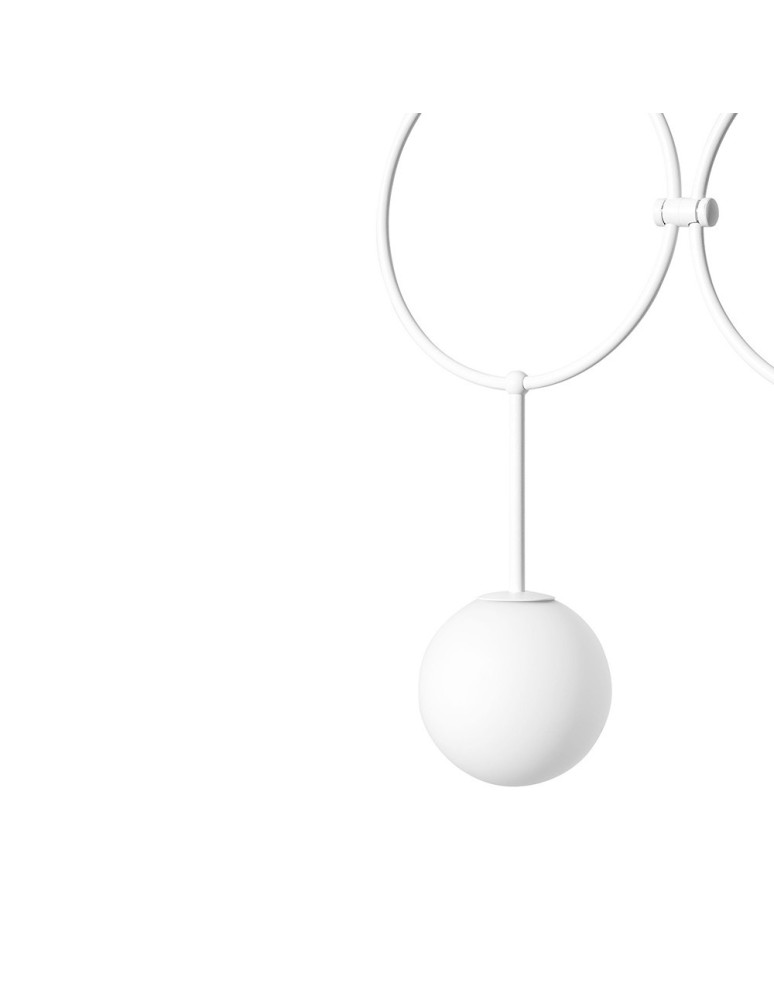 Pendant lamps - UMMO ISUULLA B white double ceiling lamp ISB211P0. - product kolory-swiatla.pl 2