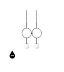 Pendant lamps - UMMO ISUULLA B black double IP44 ceiling light ISB222PS0. - product 1