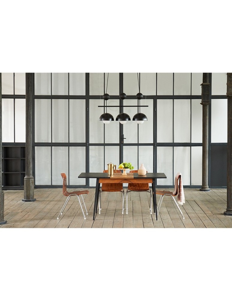 Pendant lamps - UMMO KELLO B black triple ceiling lamp KEB322P0. - product kolory-swiatla.pl 2