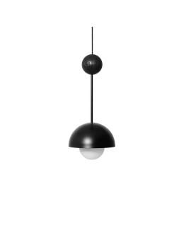 UMMO KELLO A black ceiling pendant lamp KEA122P0
