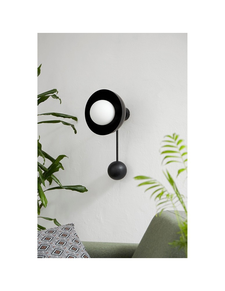 Wall lamps - UMMO KELLO C black wall lamp / wall sconce KEC12000 - product kolory-swiatla.pl 2