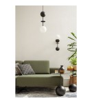 Pendant lamps - UMMO OIO A black ceiling pendant lamp OIA122P0. - product 2