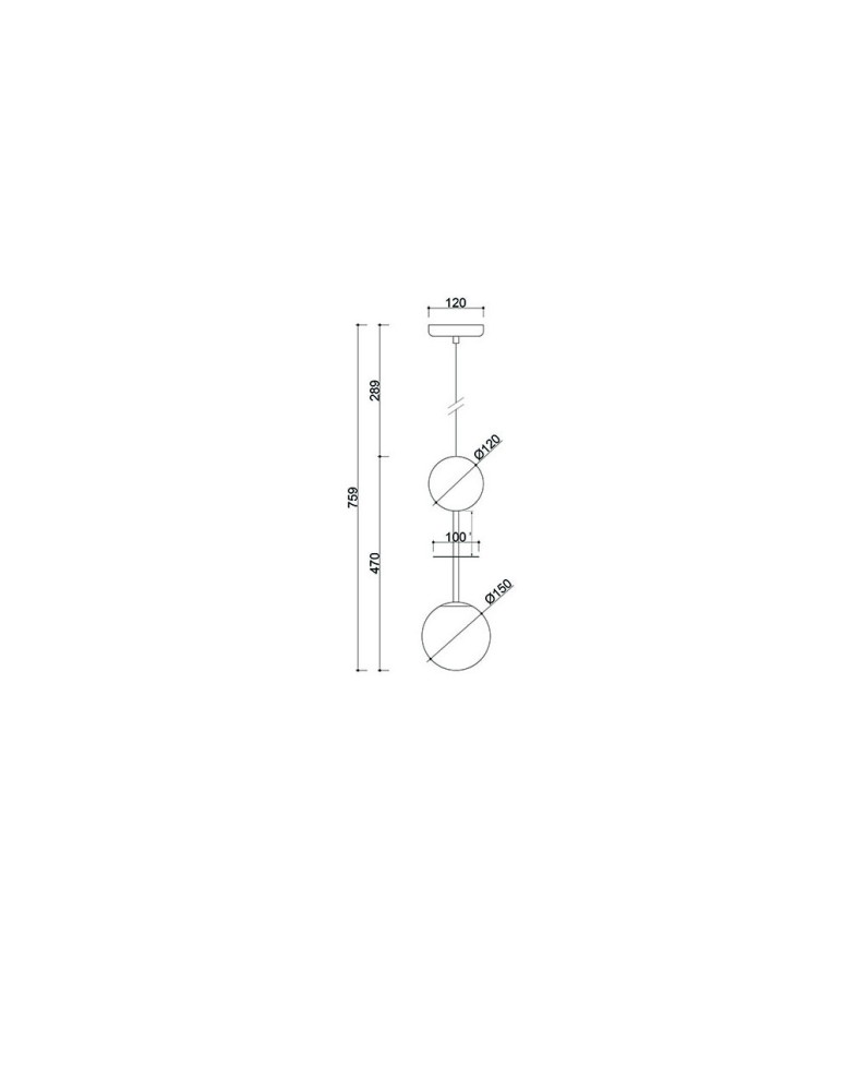 Pendant lamps - UMMO OIO A black ceiling pendant lamp OIA122P0. - product kolory-swiatla.pl 4