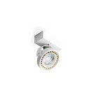 Ceiling spotlights - Azzardo JERRY 1 230V WHITE 1xES111 Ceiling Spotlight White AZ1366 - product 1