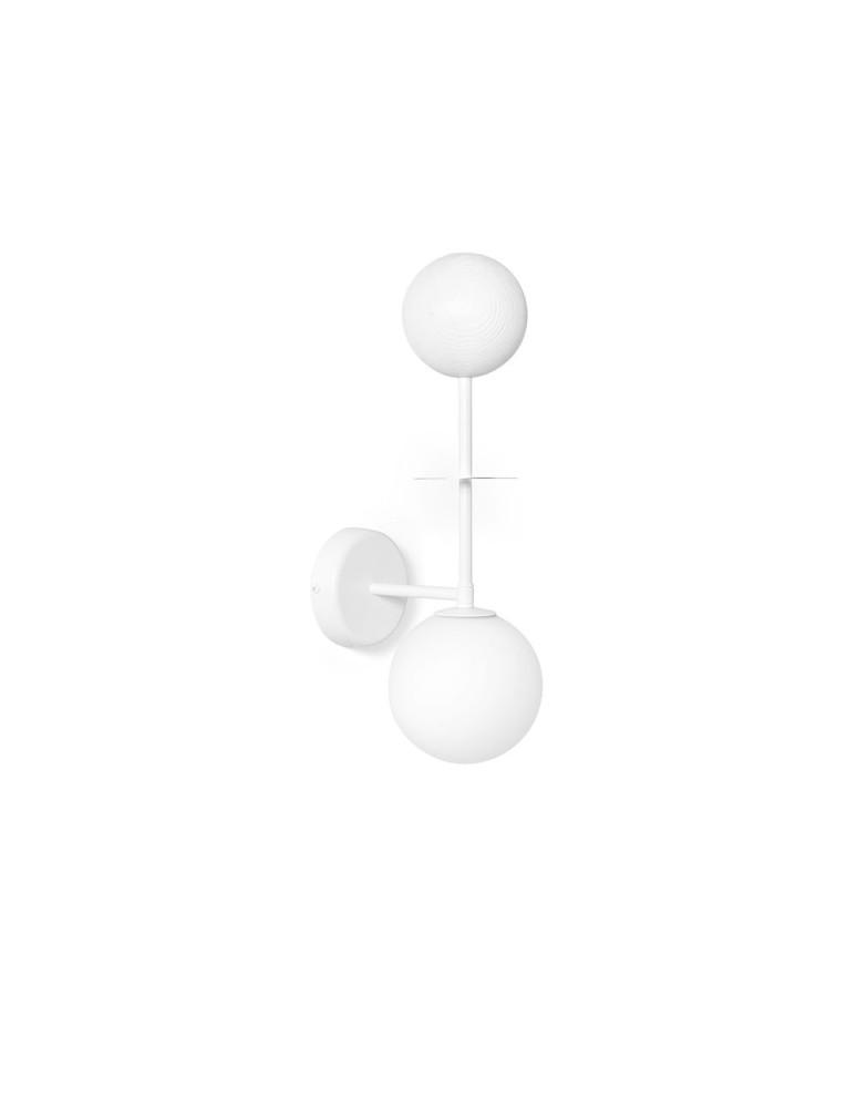 Wall lamps - UMMO OIO B white wall lamp / wall sconce OIB11000 - product kolory-swiatla.pl 1