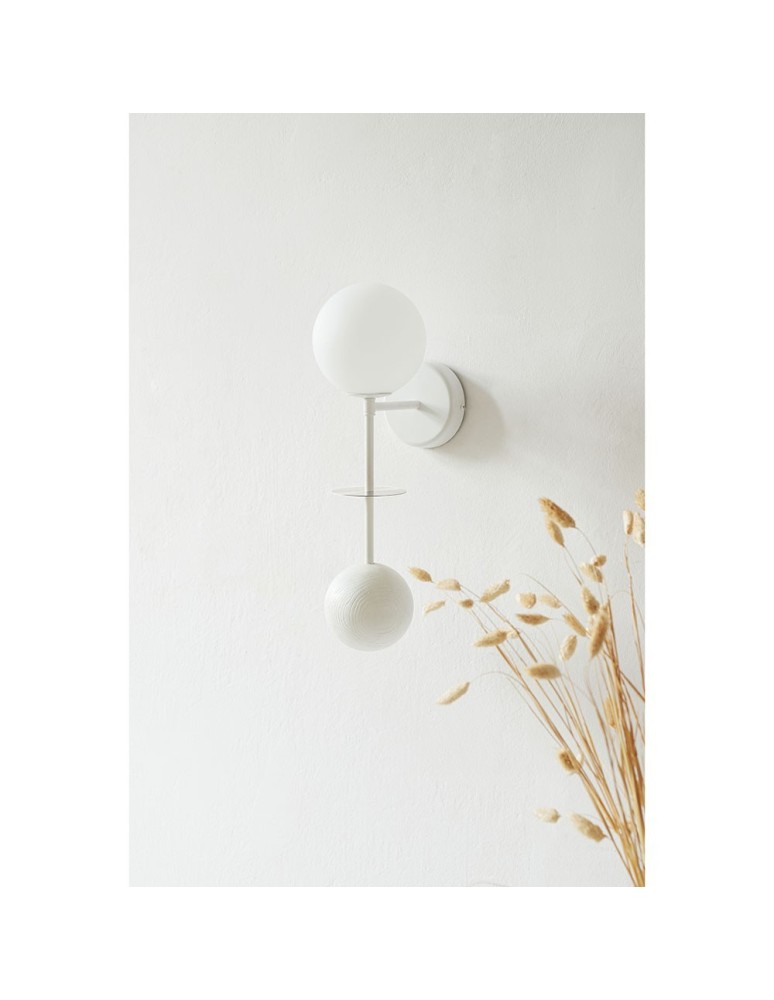 Wall lamps - UMMO OIO B white wall lamp / wall sconce OIB11000 - product kolory-swiatla.pl 2