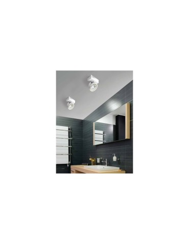 Azzardo JERRY 1 230V WHITE 1xES111 Reflektor Sufitowy Biały AZ1366 - produkt 2