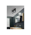 Spotlight ceiling lamps - Azzardo JERRY 2 230V BLACK 2xES111 Ceiling Spotlight Black AZ1370 - product 2