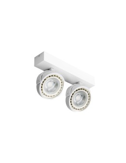 Azzardo JERRY 2 230V WHITE 2xES111 Ceiling Spotlight White AZ1371