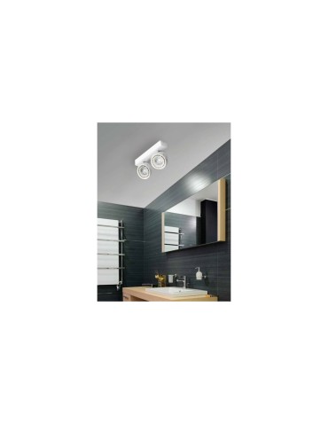 Azzardo JERRY 2 230V WHITE 2xES111 Ceiling Spotlight White AZ1371 - product 2