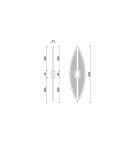 Wall lamps - UMMO PARUMA white openwork wall lamp / wall sconce PAR11S14 - product 4