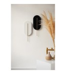 Wall lamps - UMMO ROKKE black wall lamp / wall sconce with brass detail RKK22030 - product 2