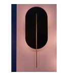 Wall lamps - UMMO ROKKE black wall lamp / wall sconce with brass detail RKK22030 - product 5