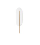 Wall lamps - UMMO ROKKE white wall lamp / wall sconce with brass detail RKK21030 - product 1