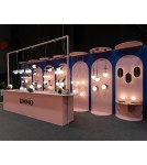 Wall lamps - UMMO ROKKE white wall lamp / wall sconce with brass detail RKK21030 - product 6