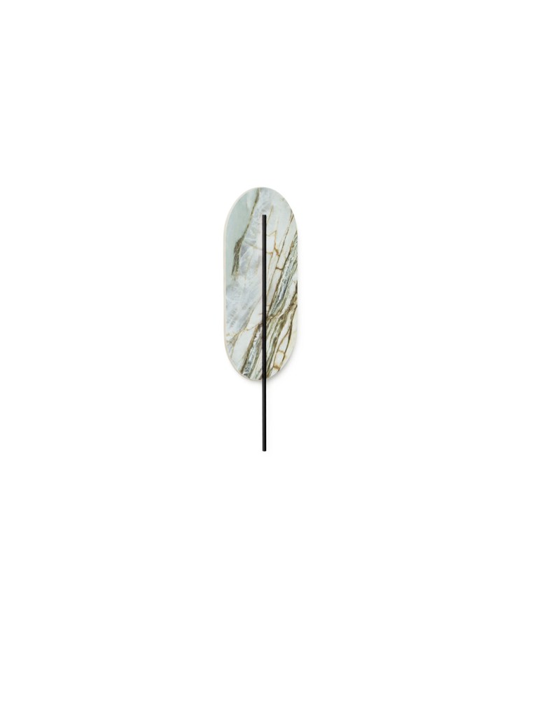 Wall lamps - UMMO ROKKE STONE green wall lamp / wall sconce with decorative detail RKS24020 - product kolory-swiatla.pl 3
