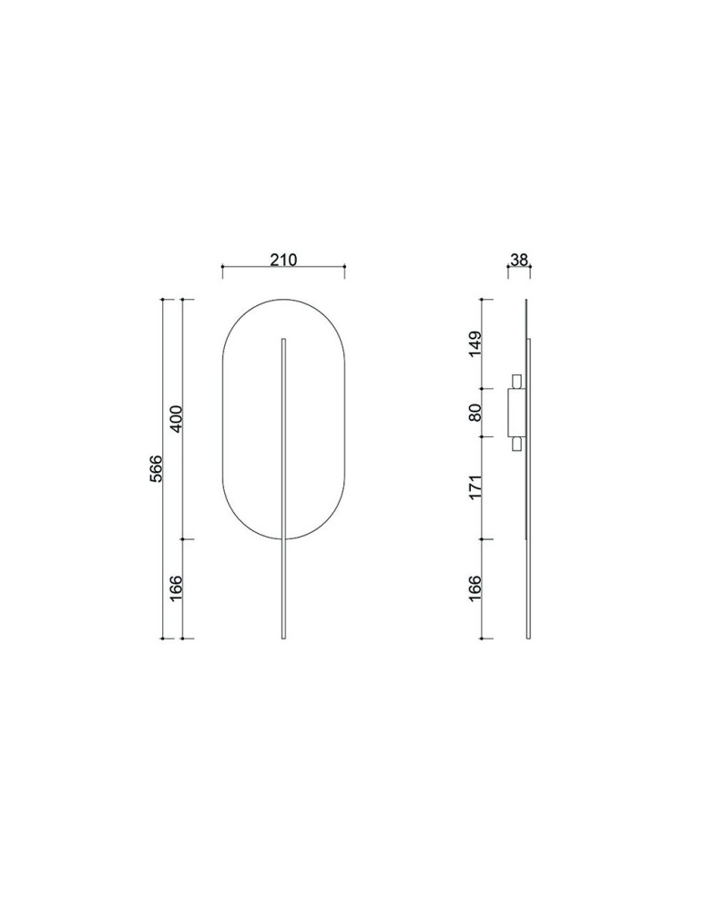 Wall lamps - UMMO ROKKE STONE green wall lamp / wall sconce with decorative detail RKS24020 - product kolory-swiatla.pl 6