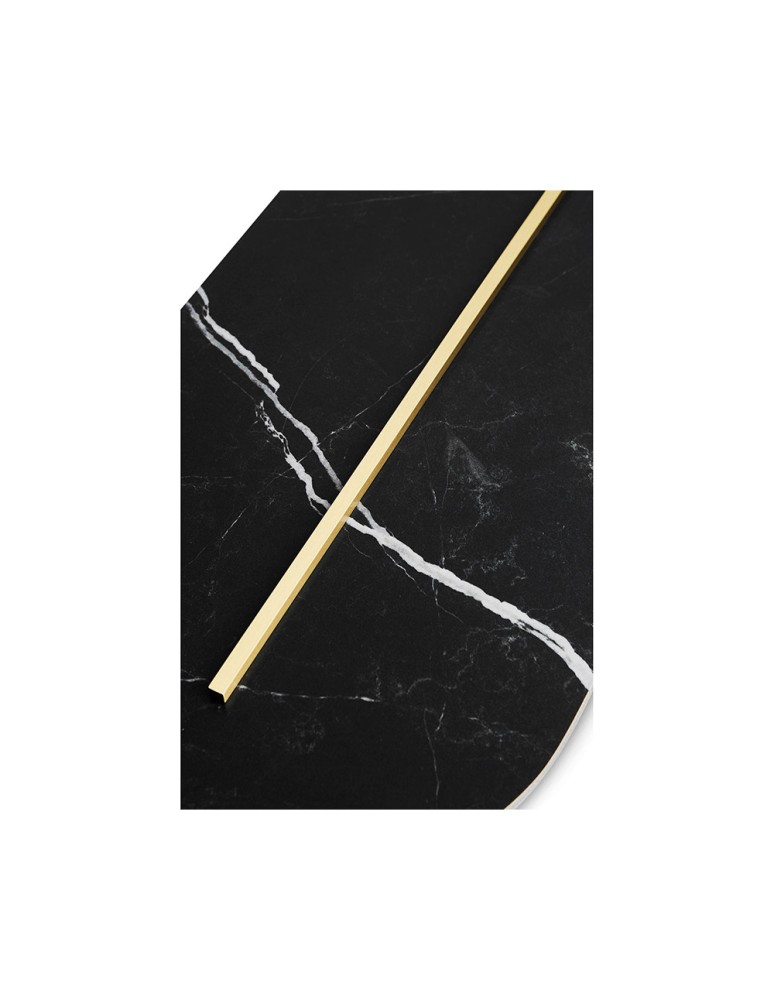 Wall lamps - UMMO ROKKE STONE black wall lamp / wall sconce with decorative detail RKS23020 - product kolory-swiatla.pl 2