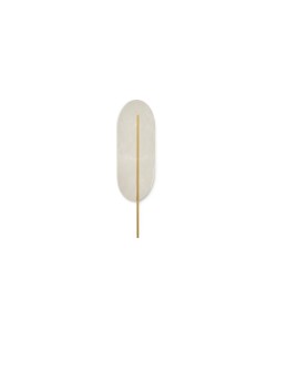 UMMO ROKKE STONE beige wall lamp / wall sconce with decorative detail RKS22020.