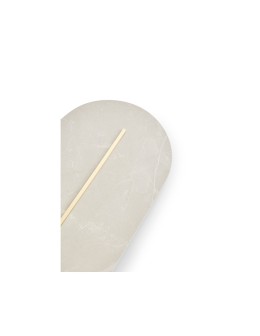 UMMO ROKKE STONE beige wall lamp / wall sconce with decorative detail RKS22020. - product 2