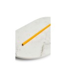 Wall lamps - UMMO ROKKE STONE white wall lamp / wall sconce with decorative detail RKS21020 - product 2