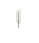 Wall lamps - UMMO ROKKE STONE white wall lamp / wall sconce with decorative detail RKS21020 - product 3