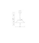 Pendant lamps - UMMO SAKOSI A white ceiling pendant lamp SKA311P0. - product 5