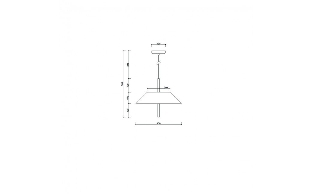 UMMO SAKOSI A czarna sufitowa lampa wisząca SKA322P0