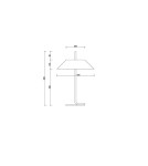 Table lamps - UMMO SAKOSI ST black table lamp SKS322P1. - product 4