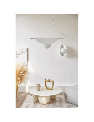 UMMO SALLO A white ceiling pendant lamp SAA111P0. - product 2