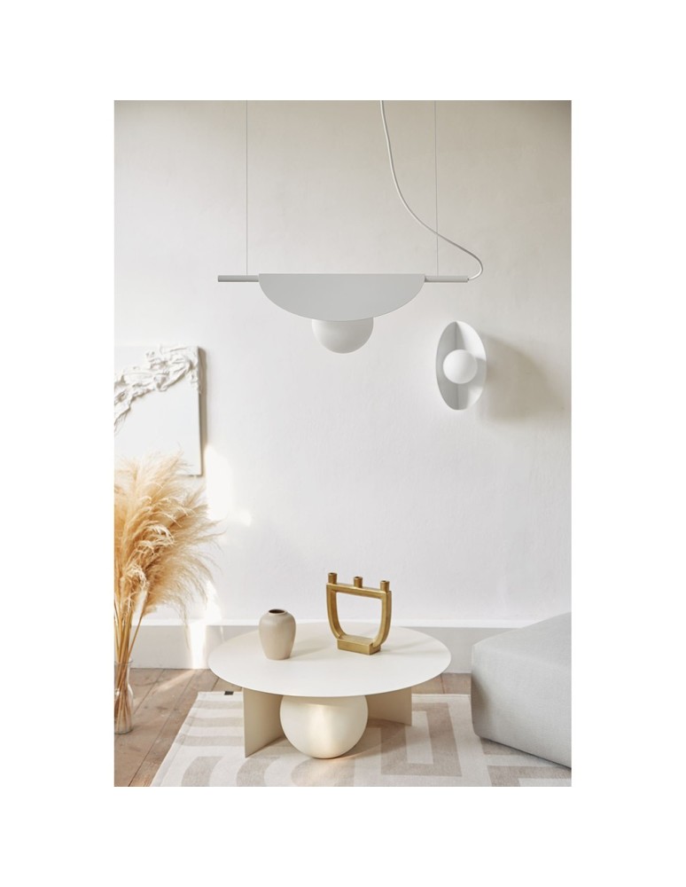 Pendant lamps - UMMO SALLO A white ceiling pendant lamp SAA111P0. - product kolory-swiatla.pl 2