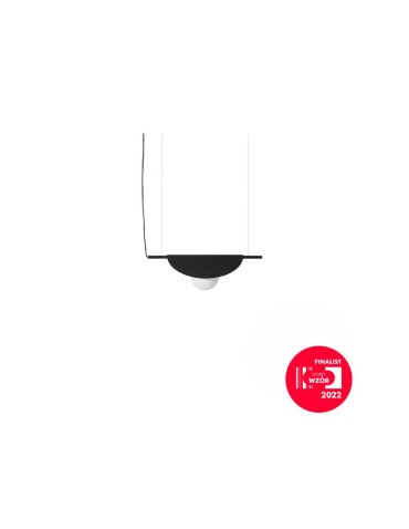 UMMO SALLO A black ceiling pendant lamp SAA122P0.