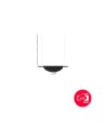 UMMO SALLO A black ceiling pendant lamp SAA122P0.