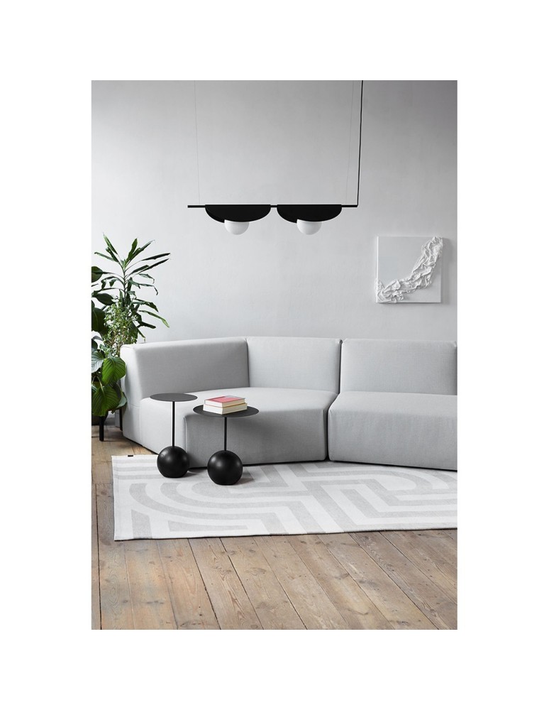 Pendant lamps - UMMO SALLO B black double ceiling lamp SAB222P0. - product kolory-swiatla.pl 2