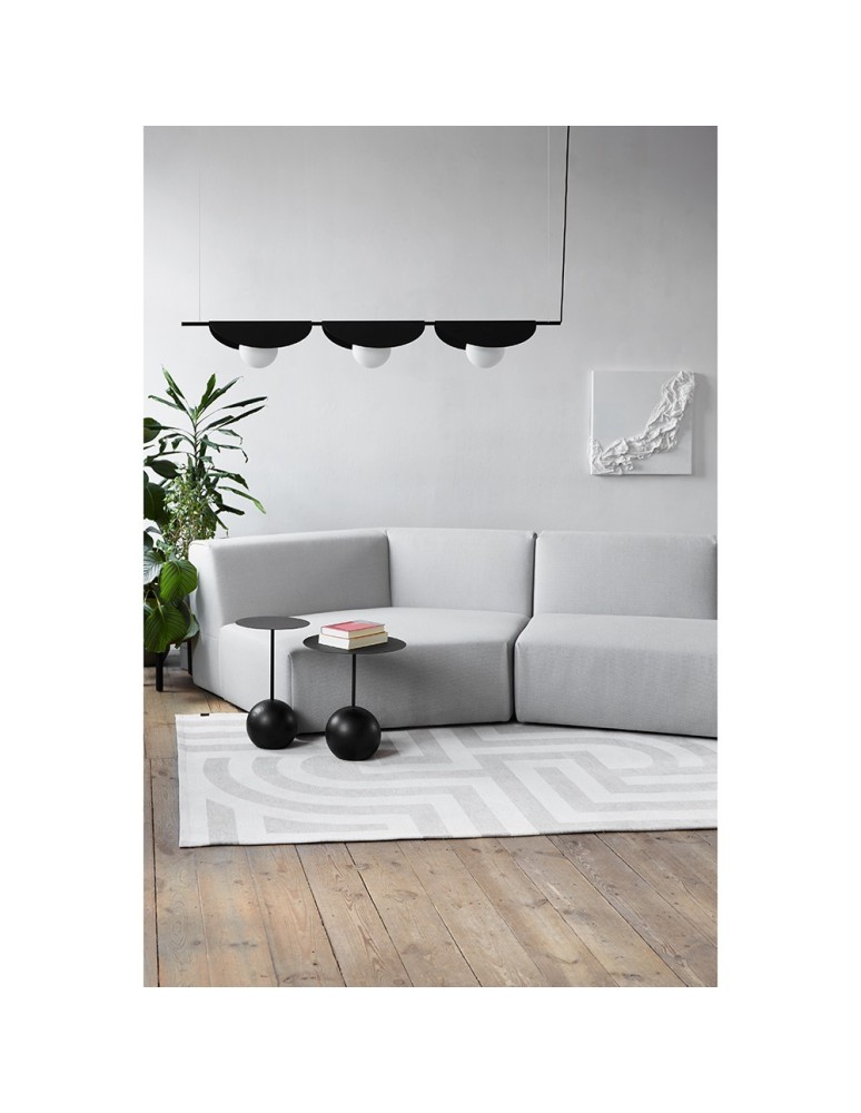 Pendant lamps - UMMO SALLO C black triple ceiling lamp SAC322P0. - product kolory-swiatla.pl 2