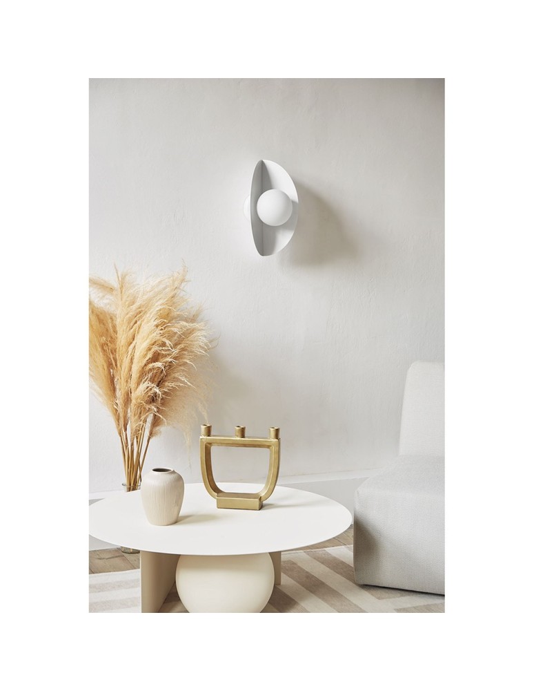 Wall lamps - UMMO SALLO D white wall lamp / wall sconce SAD11000 - product kolory-swiatla.pl 2
