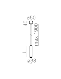 Aqform PET pendant mini LED 17cm 3W 300lm 50297 - product 2