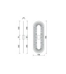 Wall lamps - UMMO SAUVA A black openwork wall lamp / wall sconce SVA12S14 - product 4