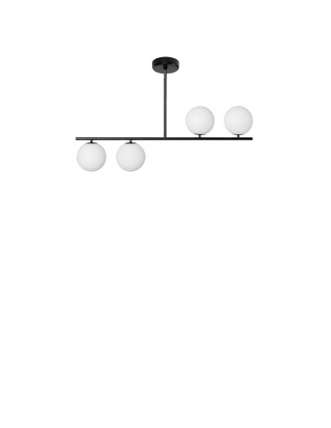 UMMO SUGURI A black ceiling lamp in size SGA122R03