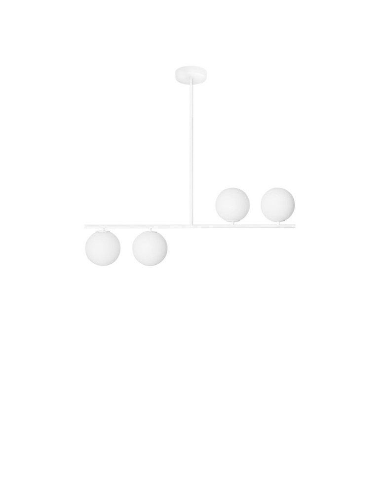 Pendant lamps - UMMO SUGURI A white M size ceiling lamp SGA111R06 - product kolory-swiatla.pl 1